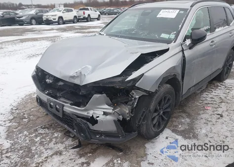 2025 Honda Cr-V Hybrid Sport z USA, uszkodzony, nr VIN 7FARS6H53SE092153